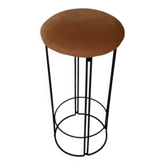 Wireframe birdcage stool