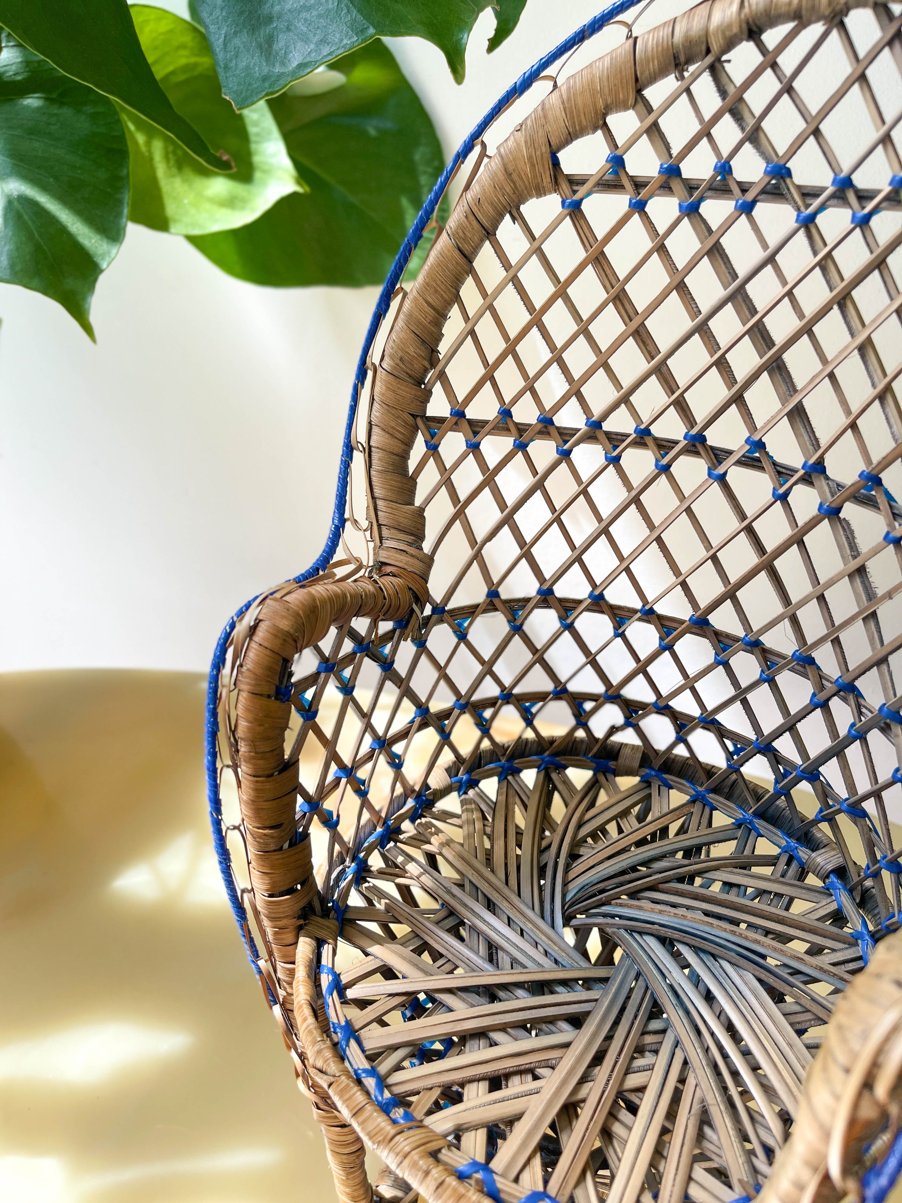 Emmanuelle rattan armchair for dolls