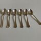Set of 6 espresso spoons America Christofle Luc Lanel 1930