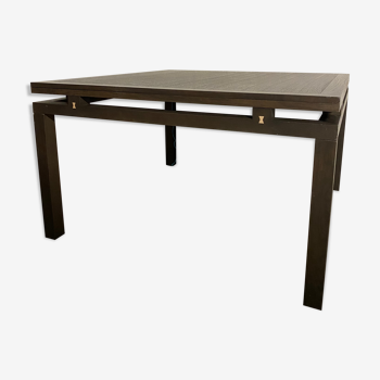 Square dining table Roset wenge line 130/130cm