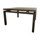 Square dining table Roset wenge line 130/130cm