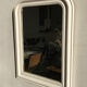 Miroir Louis Philippe blanc - 76 x 56 cm