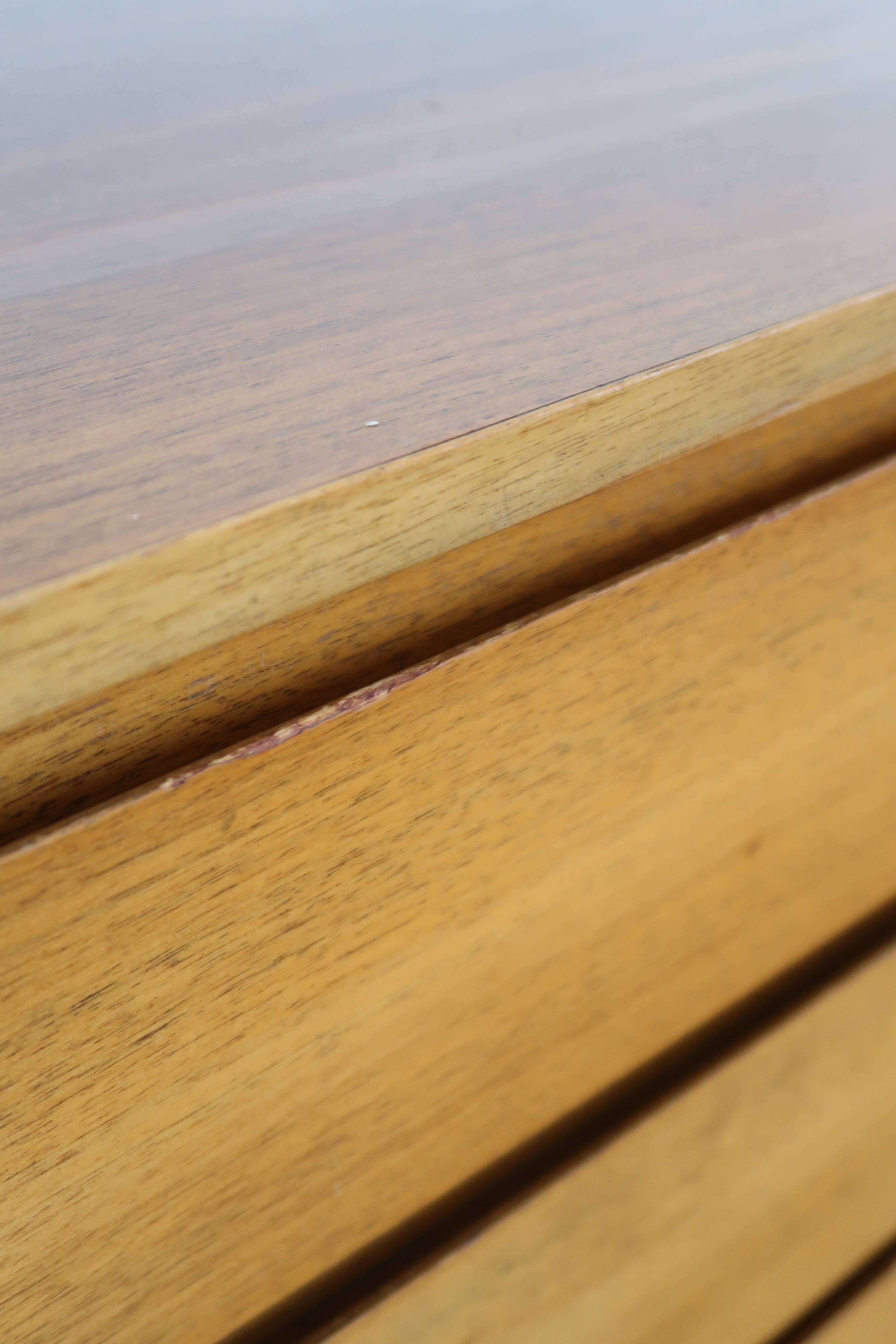 Scandinavian low chest of drawers