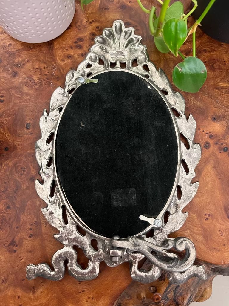 Old Savoyard metal frame in Louis XVI style