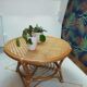 Rattan coffee table