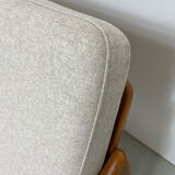 2seater sofa in oak by Tove & Edward Kindt-Larson