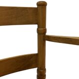 Art Deco chair minimalist oak wicker minimalist design
