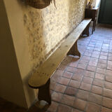 Large farmhouse bench