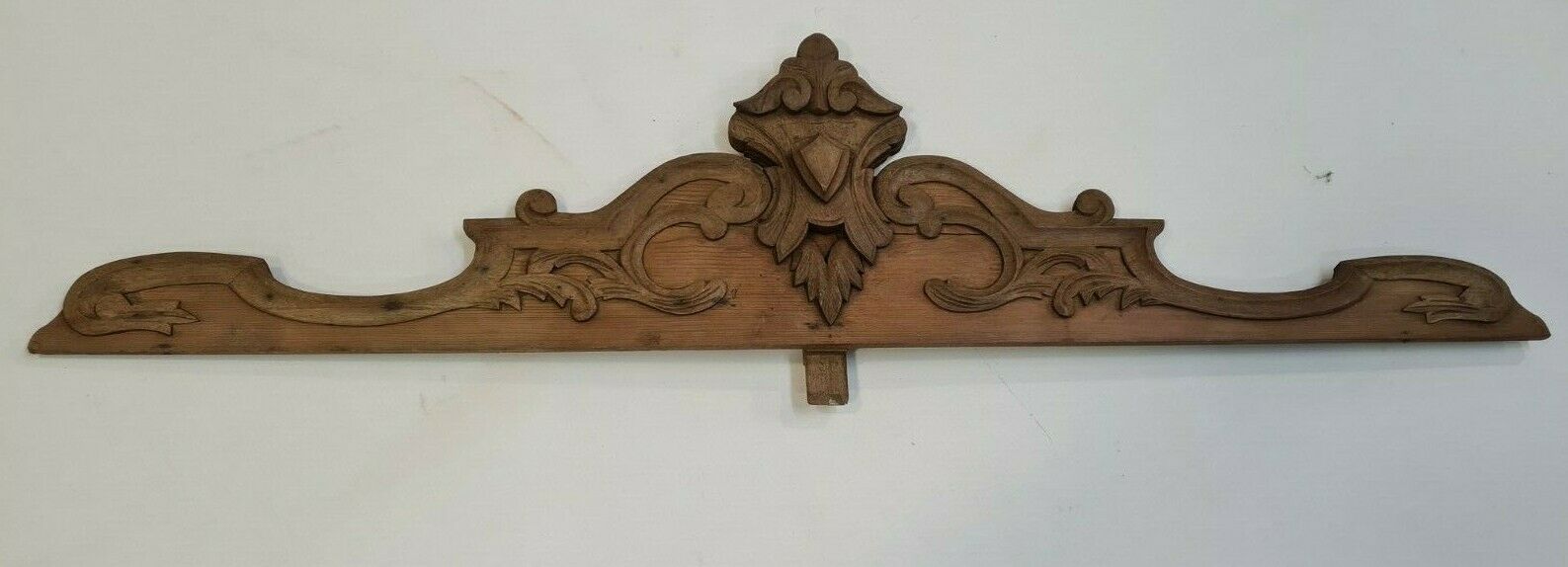 Wooden pediment