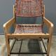 1950's very original french rope lounge chair