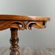 Table Guéridon en bois marqueté, XXe Siècle