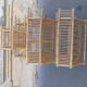 Cage oiseau en bambou