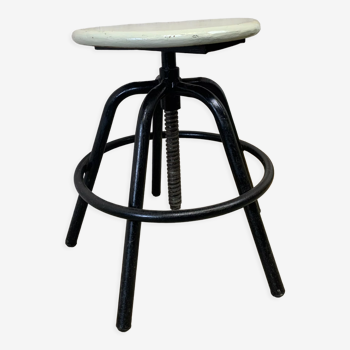 Vintage workshop stool