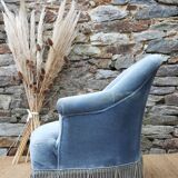 Blue toad chair