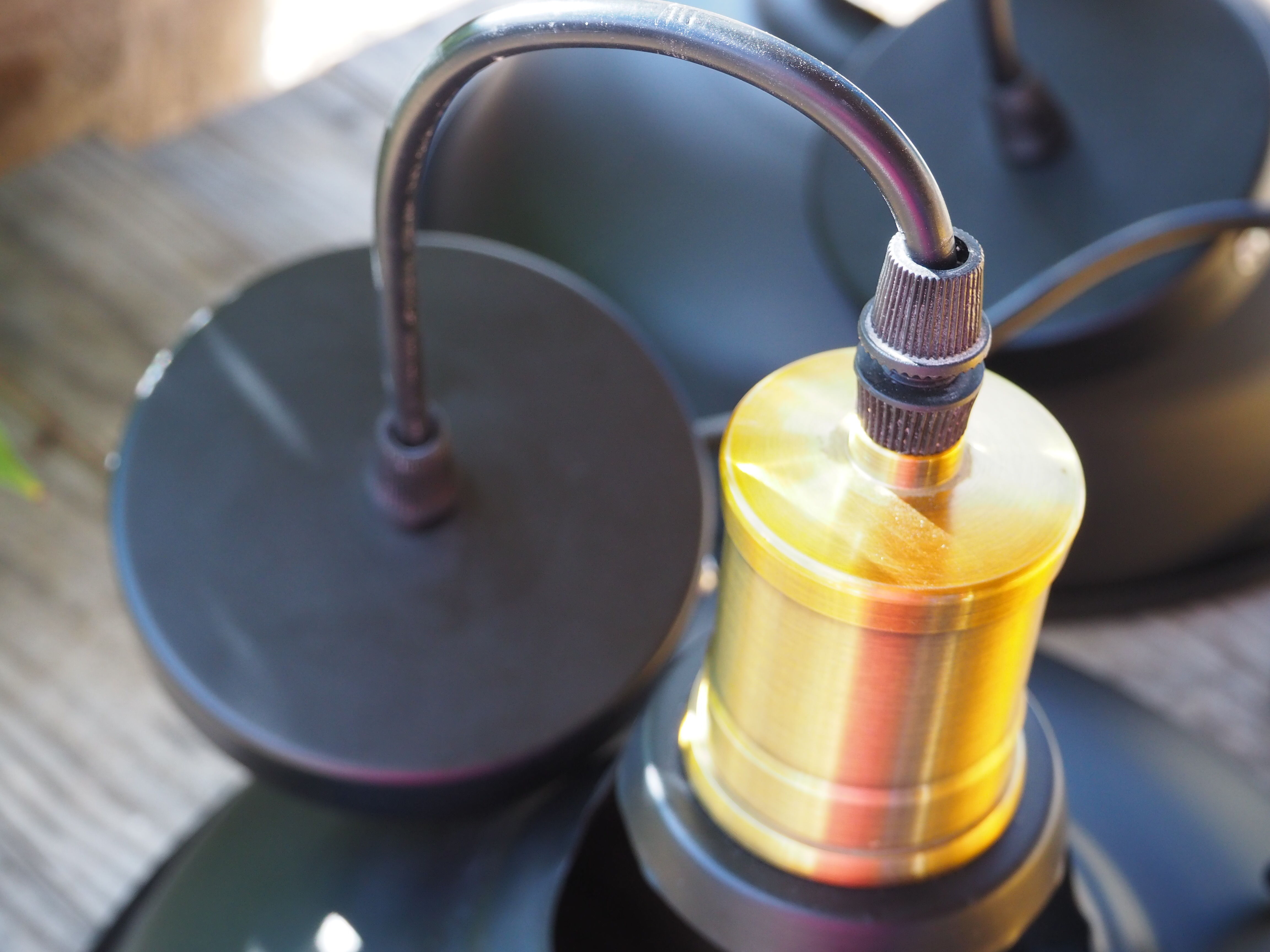 Pair of contemporary hanging Industrial style light