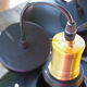 Pair of contemporary hanging Industrial style light