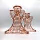 2 Luxval candlesticks • Victoria model • Val Saint Lambert • 1935