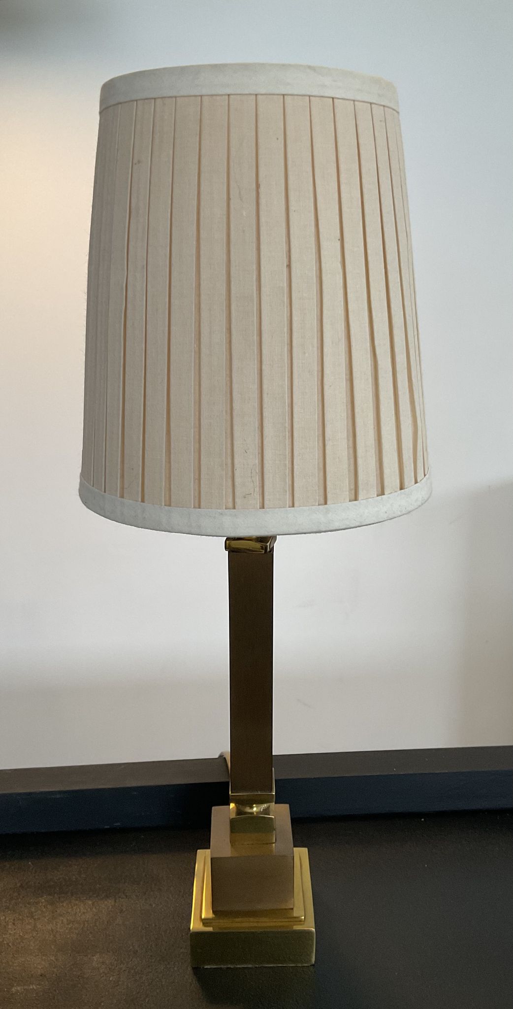 Lampe vintage en laiton années 70