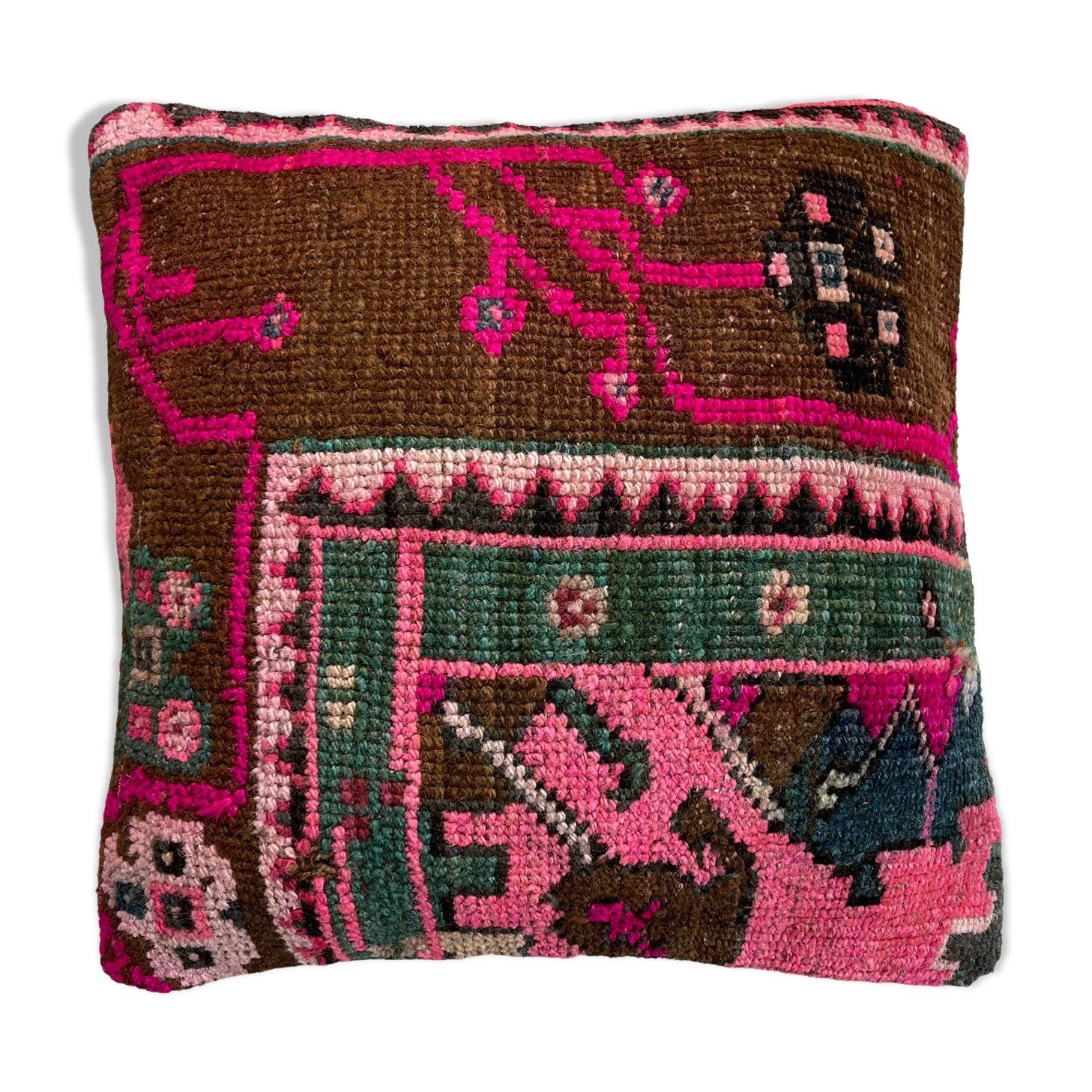 Vintage turkish cushion cover, 45 x 45 cm