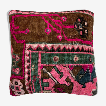 Housse de coussin turc vintage, 45 x 45 cm