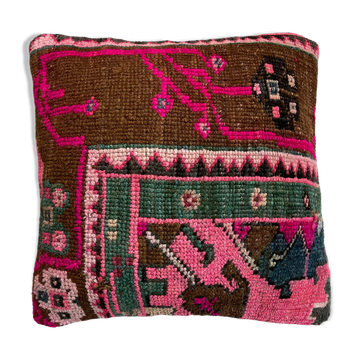 Housse de coussin turc vintage, 45 x 45 cm