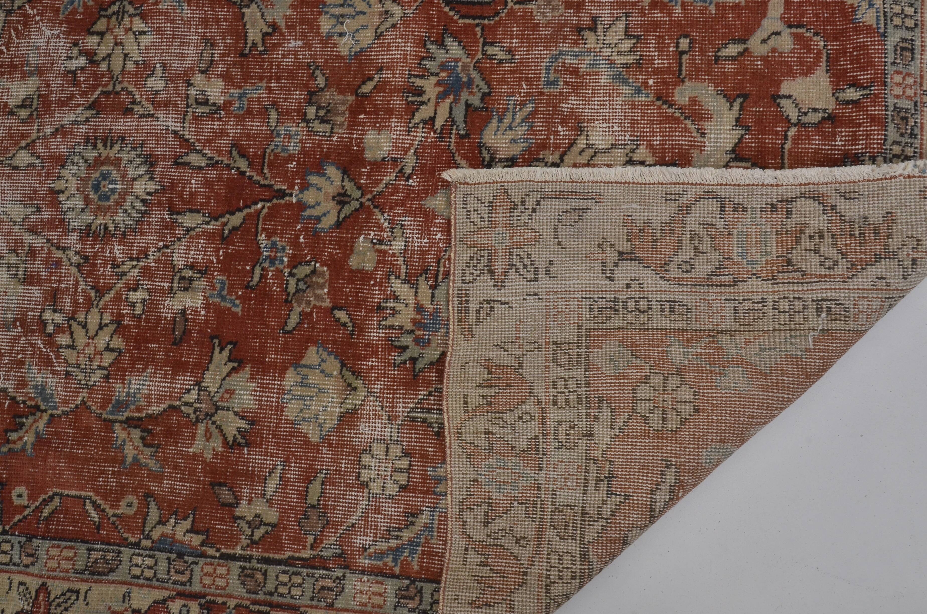 Geometric Oushak Small Carpet sku 1281