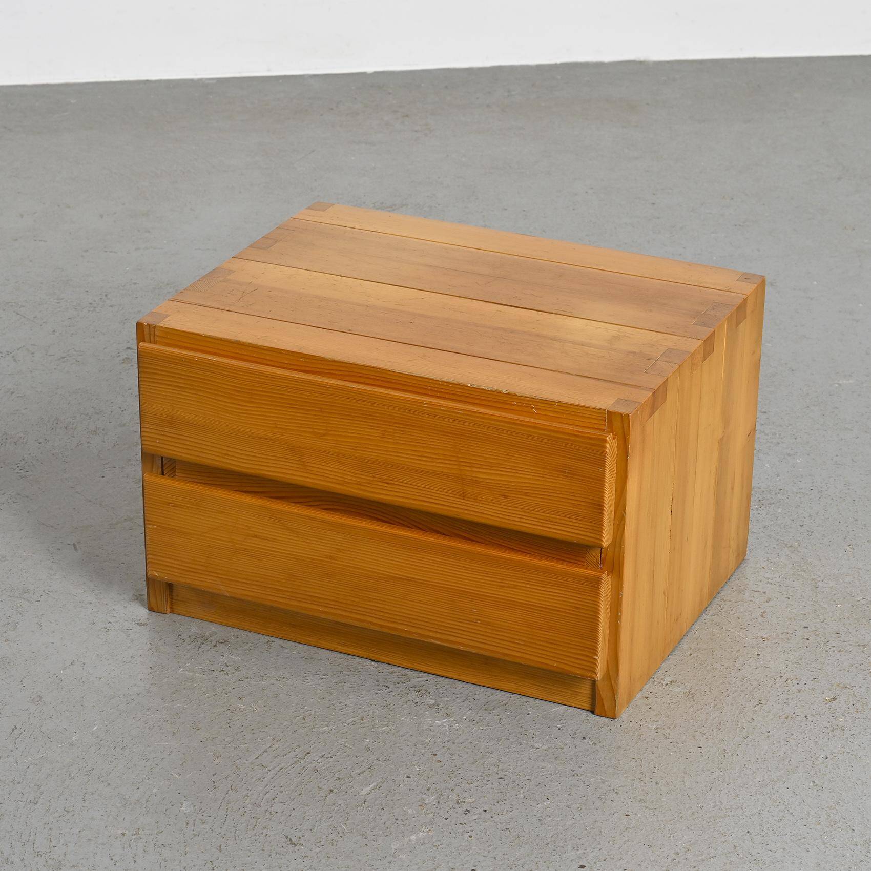 Pair of bedside tables by Maison Regain, 1970s