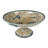 Compote dish model "Carnation", KG Lunéville, ironstone, 19th century