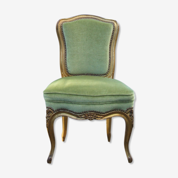 Wooden chair dore style Louis XV