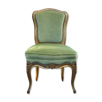 Wooden chair dore style Louis XV