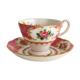 Royal English porcelain tea cup Albert "Lady Carlyle"