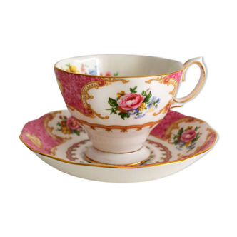 Tasse à thé en porcelaine anglaise royal Albert "Lady Carlyle"
