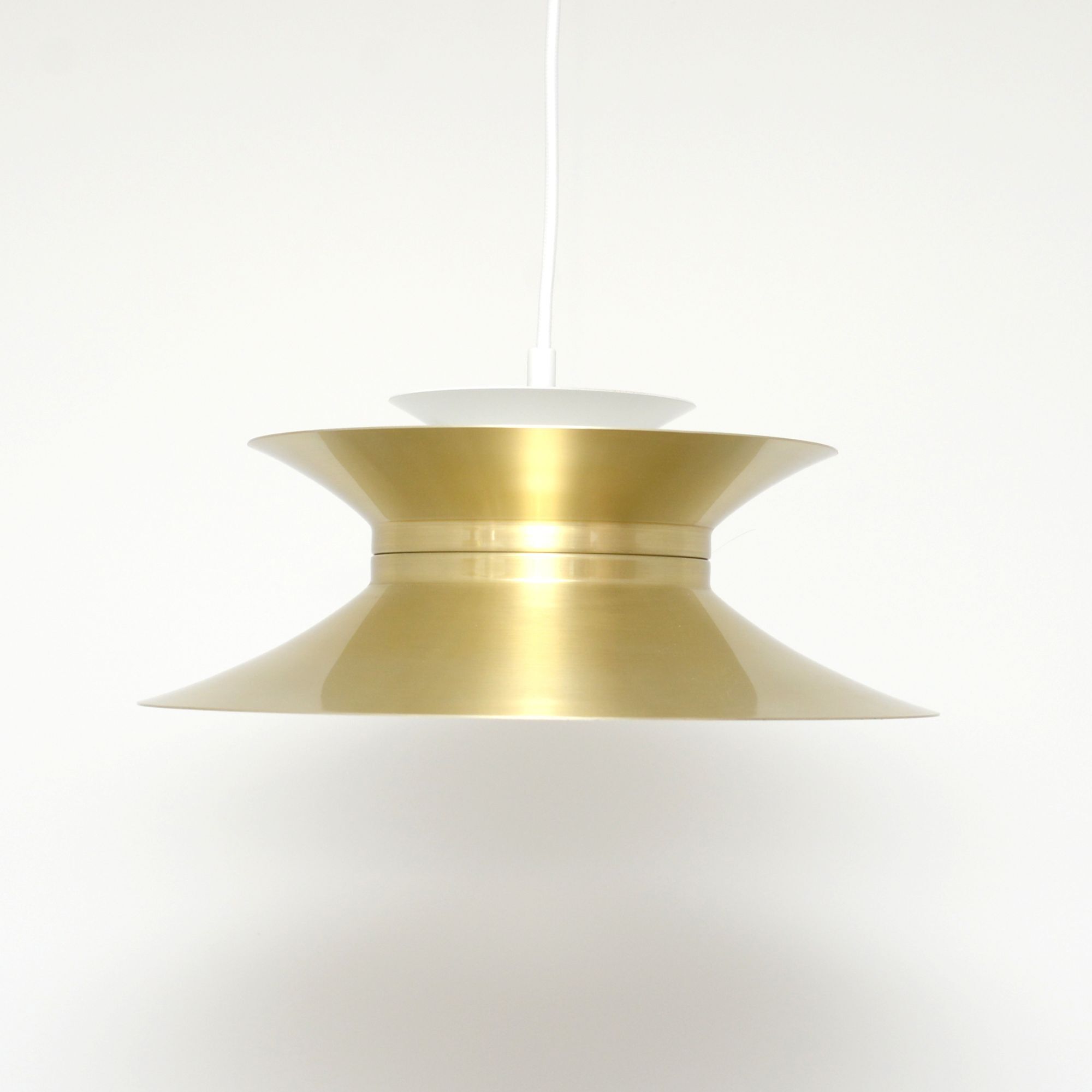 Golden Vitrika lamp, Denmark 1970s