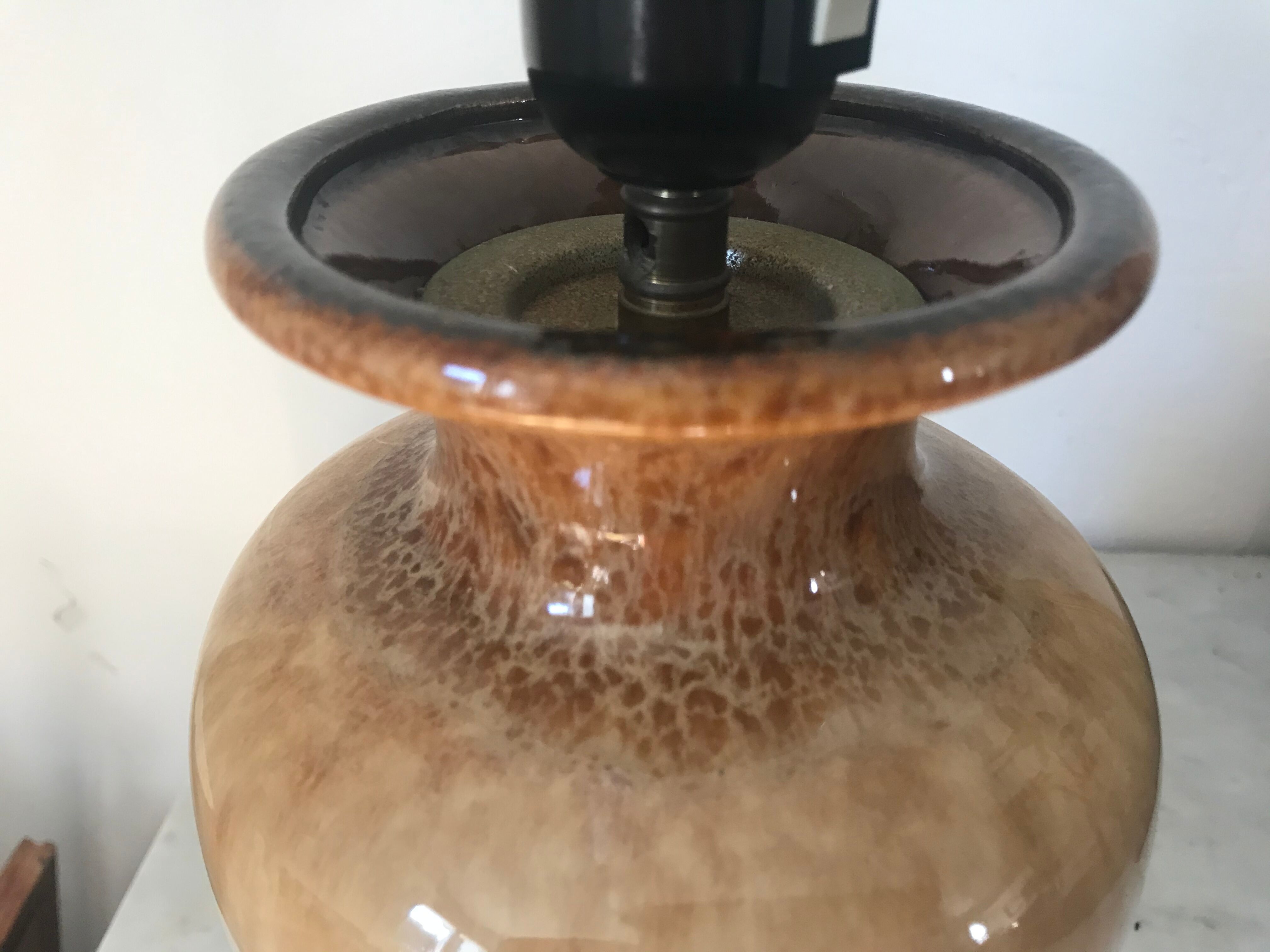 West Germany ceramic lamp