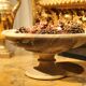 Italian 19th Century Neoclassical Marble Bowl on Pedestal or Tazza Centerpiece