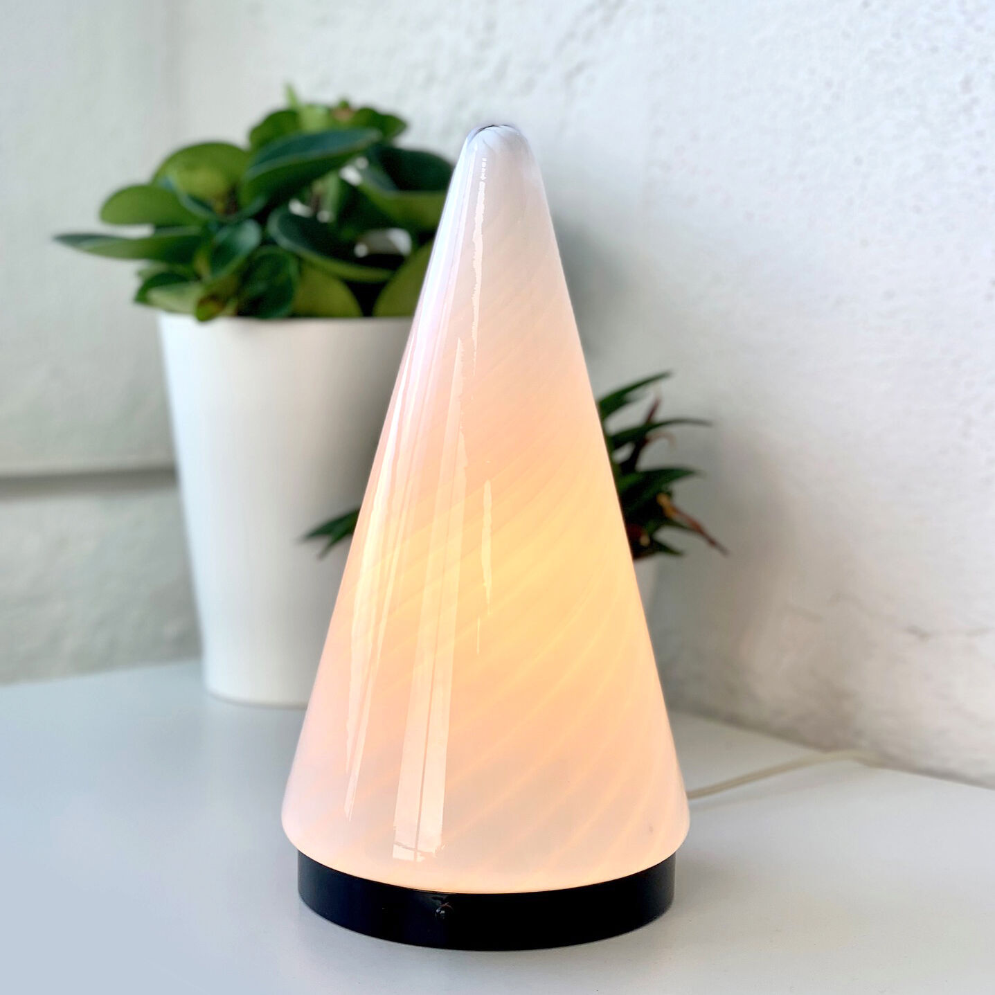 Murano glass lamp, 1970