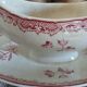 Antique sauce boat in ironstone Sarreguemines