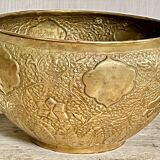 Brass planter