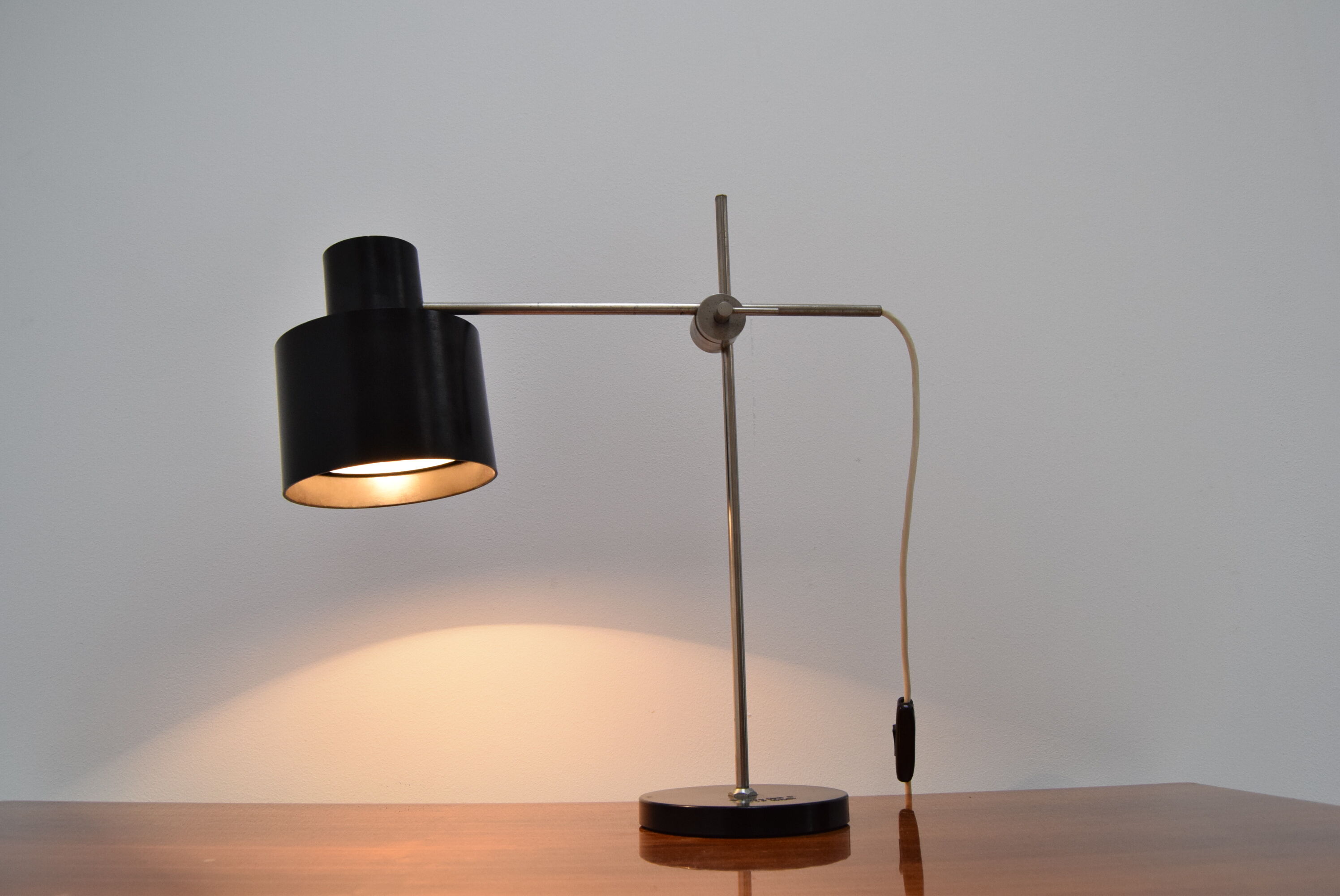 Industrial Adjustable Office Lamp  by Jan Suchan for Elektrosvit,1960's.