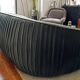 Emet three seater sofa, velvet deep soho home