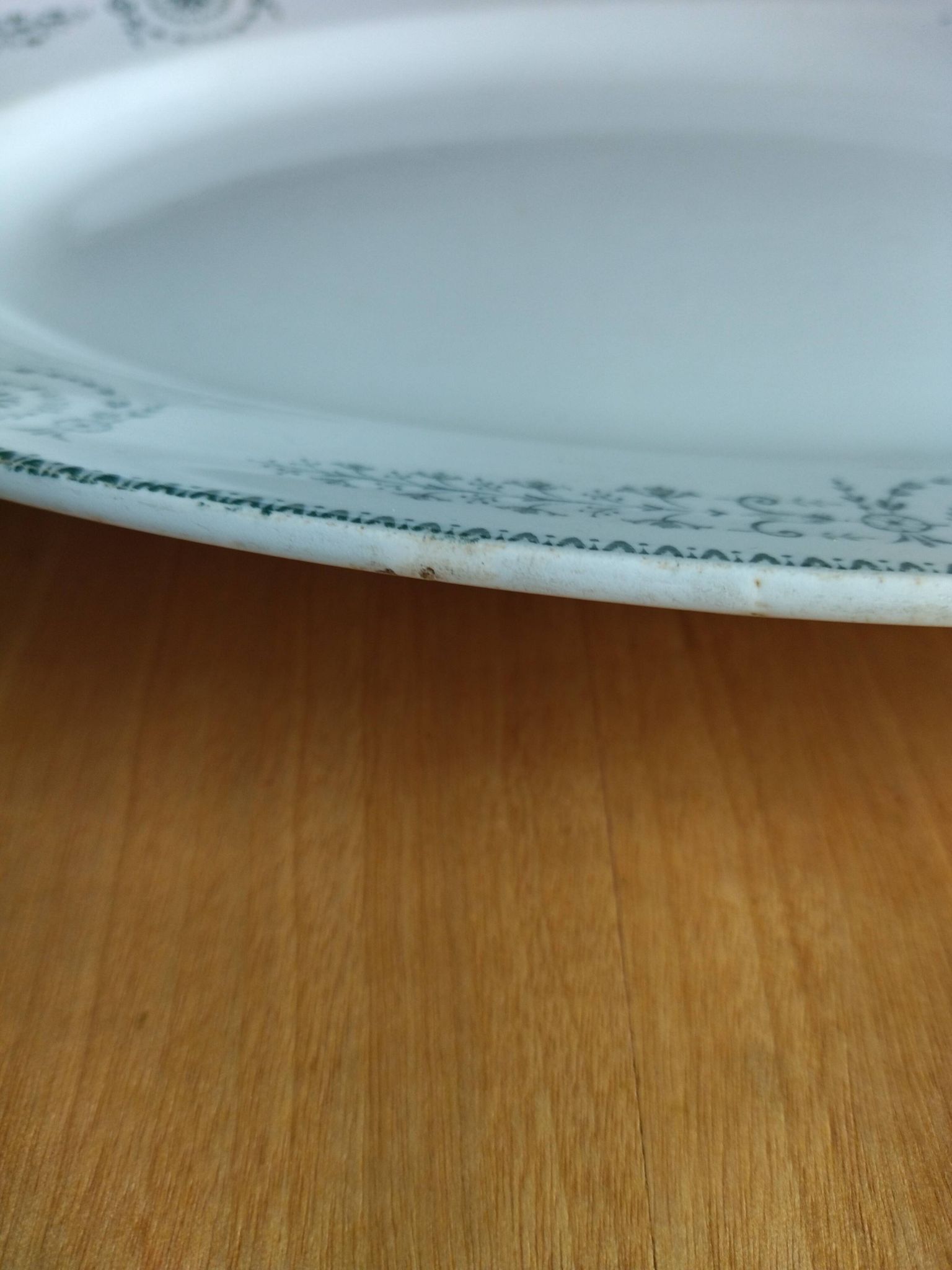 Old service dish k&G Lunéville model Laetitia