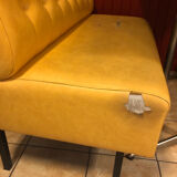 Yellow bistro bench, 1960