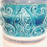 Ceramic roller vase, Italy 1970