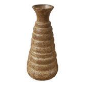 Ceramic soliflore vase handcrafted Scandinavian country decoration handmade pottery