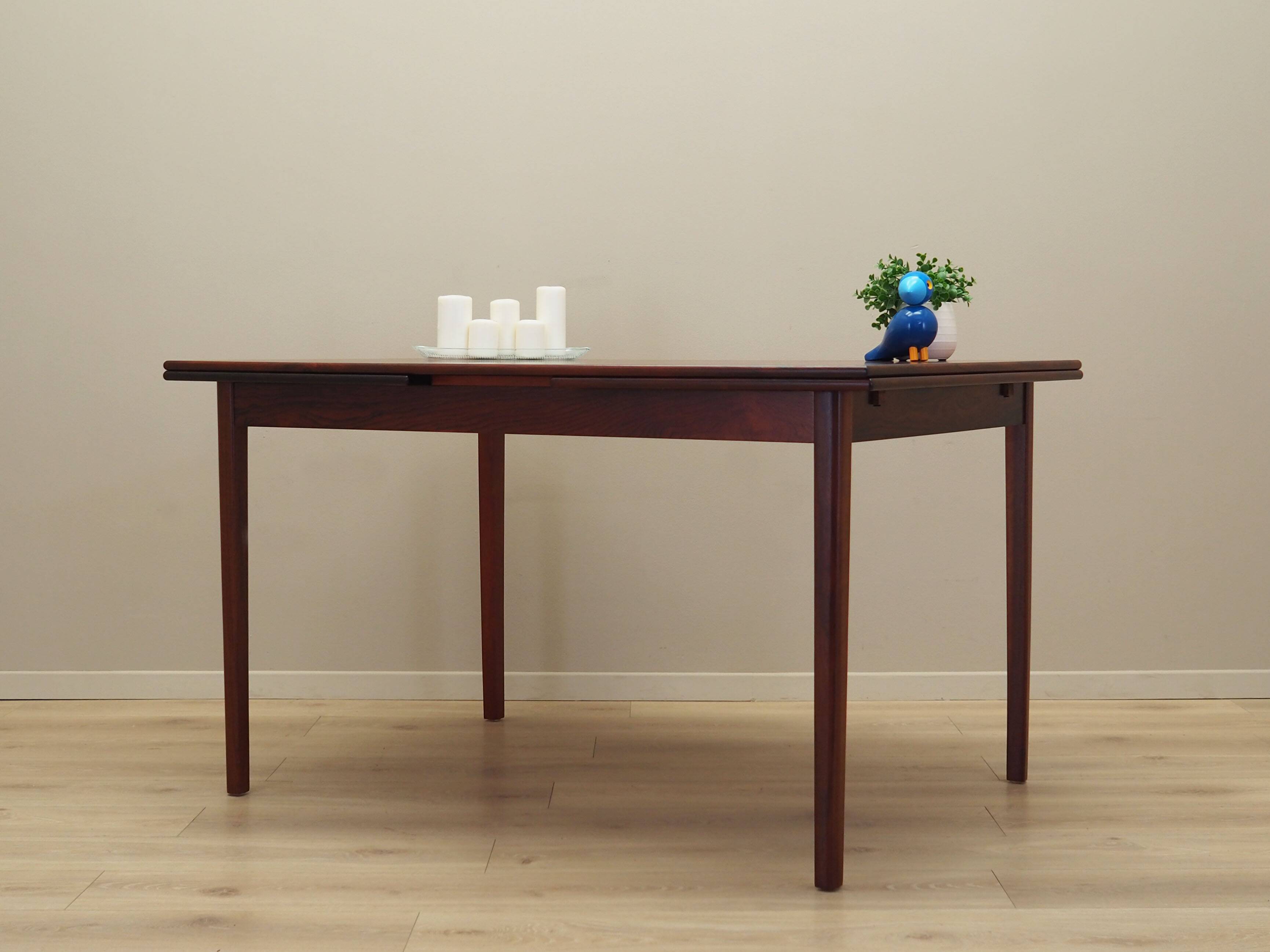 Rosewood table, Danish design, 1970s, production: Denmark