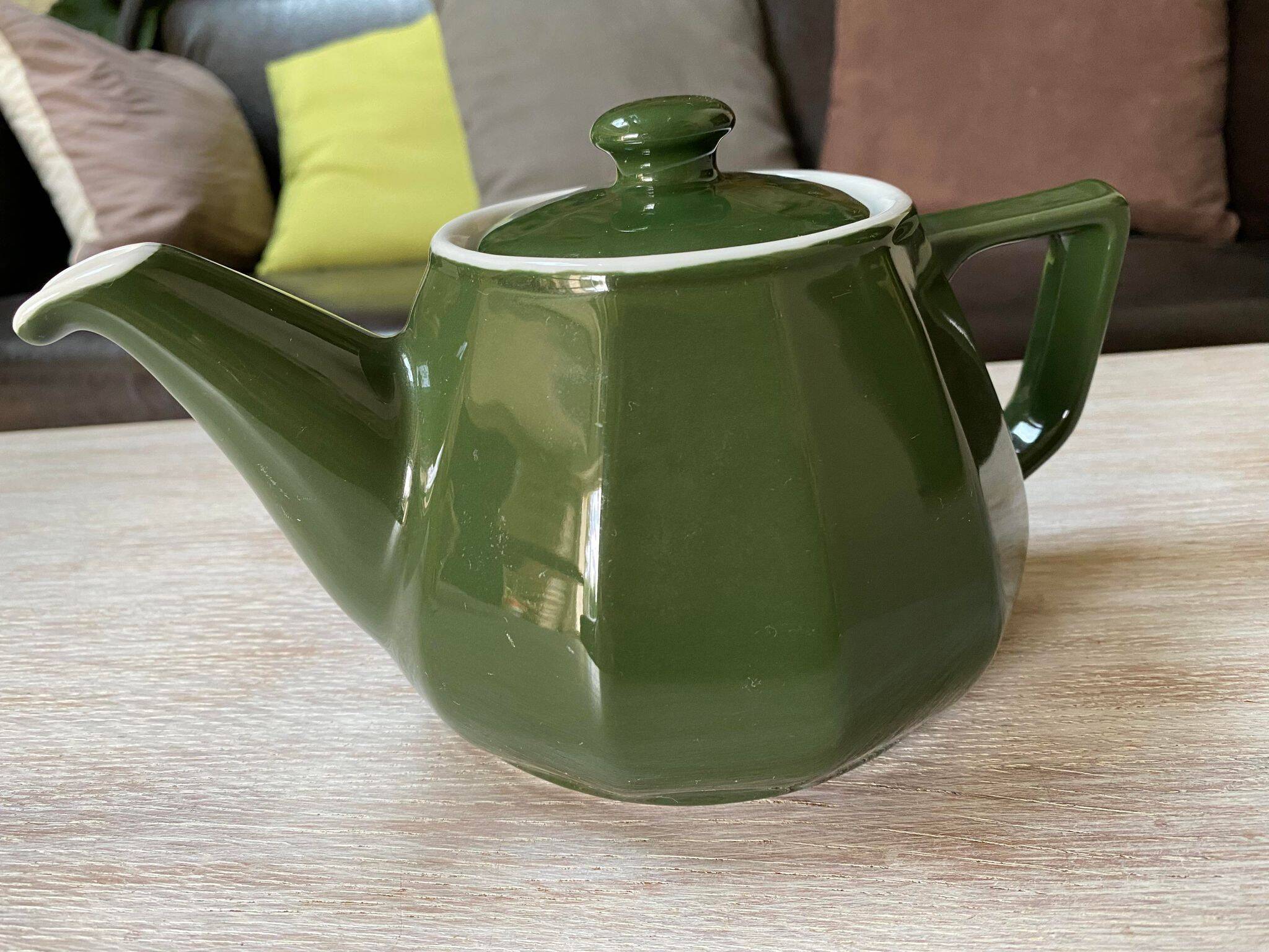 Earthenware teapot