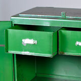 Industrial Iron Cabinet, 1960s