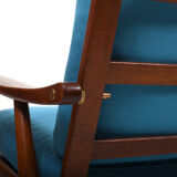 GE-270 Sofa in Teak by Hans Wegner
