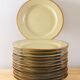 Lot d'assiettes creuses et plates Tulowice