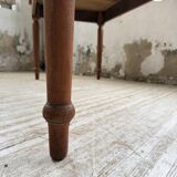 Turned leg cherry table 160cm